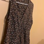 Flynn Skye  black floral faux wrap jumpsuit au 2 Photo 5