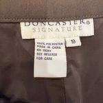 Doncaster  Signature Wide Leg Dress Pants Brown Size 10 Photo 2