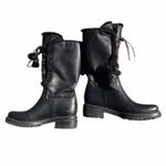 Stuart Weitzman $425 Bearwear Black Water-Resistant Snow laced rain Boot Size 8 Photo 7