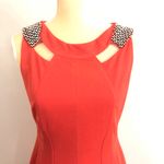 NIKIBIKI NWT Women's  Fit & Flare Panel Dress Orange Size Large Photo 2