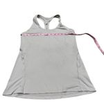 Athleta Women's Grey Racerback Tank Top Size M Casual Summer Photo 4