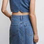 Mango Denim Maxi Skirt  Photo 1