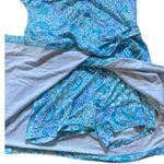 Lilly Pulitzer NEW Sailynn Mini Dress Romper Seashell Floral Short Sleeve Medium Photo 5