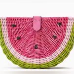 Kate Spade  PICNIC PERFECT WICKER WATERMELON CROSSBODY BAG Photo 1