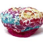 Floral cap, one size Multiple Photo 3