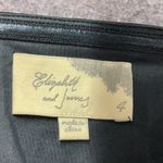 Elizabeth and James  Black Estelle Strapless Jumpsuit Women’s Size 4 Small S Photo 6