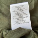 H.I.P. NWT π« 2-Piece Set, Olive Green Sheer Lace Retro Peasant Top+Tank Top, 1X Photo 13