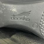 Dansko  Franny black leather comfort shoes women's size 38 7.5 business casual Photo 7