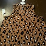 Pink Rose Leopard Print Dress Photo 1