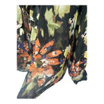 CAbi Floral Ruffle Tie Front Sheer Blouse // Size Small Photo 9