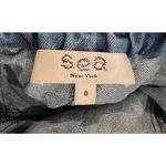 SEA New York Dagmar Denim Puff Romper (0) Photo 4