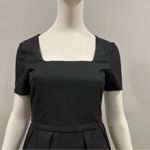 Armani Jeans Above The Knee Pleated Dress Black Size M Photo 1