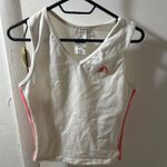 Adidas  White with pink stripes  Photo 0