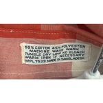 Diane Von Furstenberg  Shirt Womens 14 Red Cream Plaid Button Down Long Sleeve Photo 3