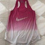 Nike Ombré Pink Swoosh Workout Tank Top Photo 0