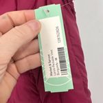 Market & Spruce NWT Womens Down Quilted Full Zip Packable Vest Burgundy Medium Photo 3