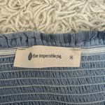 The Impeccable Pig Blue Tye Dye Ruffled Skort Photo 1