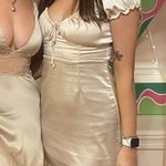 LA Hearts Champagne Dress Photo 0