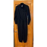 Zella Lift Off Black Long Sleeve Jumpsuit - Size Medium Photo 3