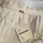 Free People  Banda Front Tie Blouse Size XS NWT Photo 5