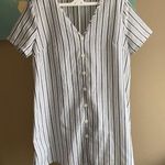 SheIn Linen feel striped dress/ swimsuit cover up Photo 0