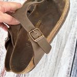 Birkenstock  Women's Gizeh Brown Birko-Flor Sandals Photo 4