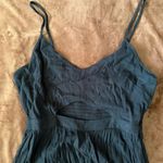 Aerie Flowy linen maxi dress with keyhole cutout Photo 2