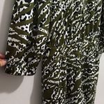 THML striped polka dot animal print 3/4 sleeve ruffled romper dress NWT Photo 3