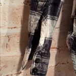Gap picnic plaid long sleeve flannel S roll up tab Photo 6