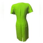 Vintage Valentino Boutique 70’s Green Midi Dress Size 10 Photo 12