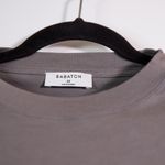 Babaton  Aritzia Crew Neck Sleeveless Shoulder Pad Basic Layering Tee Shirt Gray Photo 1