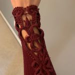 Hollister Burgundy Red Tight Shirt  Photo 2