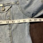 Hollister Vintage Y2K  Company Denim Trucker Jacket Light wash Stretch Juniors Sm Photo 12