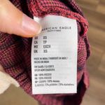 American Eagle  pink plaid mini skirt Photo 2