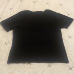 R & K Vintage  black short sleeve button up sweater Size 8 Photo 4