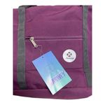 Narwey 3112 Foldable Duffel Bag Tote with Shoulder Strap Purple Photo 4