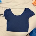 Aeropostale  Navy Crop Top Photo 0