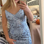 EPISODE Boutique Homecoming Dress Light Blue Size 6 Photo 0