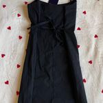 Brandy Melville BNWT black linen casual mini dress Photo 1