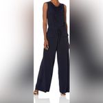 Vince Camuto Cowl Neck Wide Leg Jumpsuit Size Small EUC Photo 4
