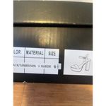 Wild Diva Sexy Leopard and Black Suede Platform Chunky Strappy Heels Pumps Photo 5