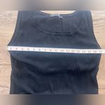 Peruvian Connection  Black Sleeveless Tank Shift‎ Dress Pima Cotton size large Photo 3