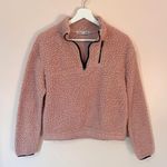 Wall Flower  Fluffy Quarter-Zip Pullover Size Medium Photo 0