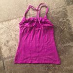 Athleta  Like New Hot Pink Magenta Zig Zag Back Top Photo 1