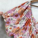 Torrid Babydoll Crinkle Top Womens Size 4X Floral Gauzy Milkmaid Boho Cottage Photo 3