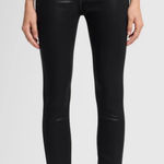 7 For All Mankind B(air) Coated Skinny Jeans Photo 0