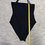 Nasty Gal  Black Ribbed Halter Bodysuit Photo 7