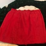 St. Tropez 100% Linen Mini Skirt Pink Deep Coral XL  West Photo 5