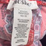 Shosho plus size red paisley print shorts w/ hanging ball tassels / 3X / EUC Photo 12