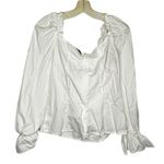Lucy Paris  White Blouse Photo 3